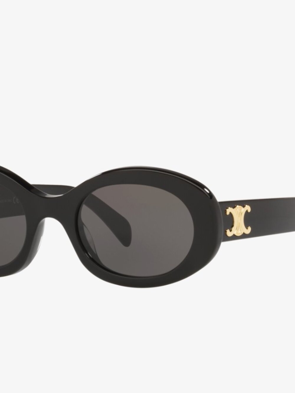 CELINE Women's Triomphe Oval Sunglasses - Excellent condition